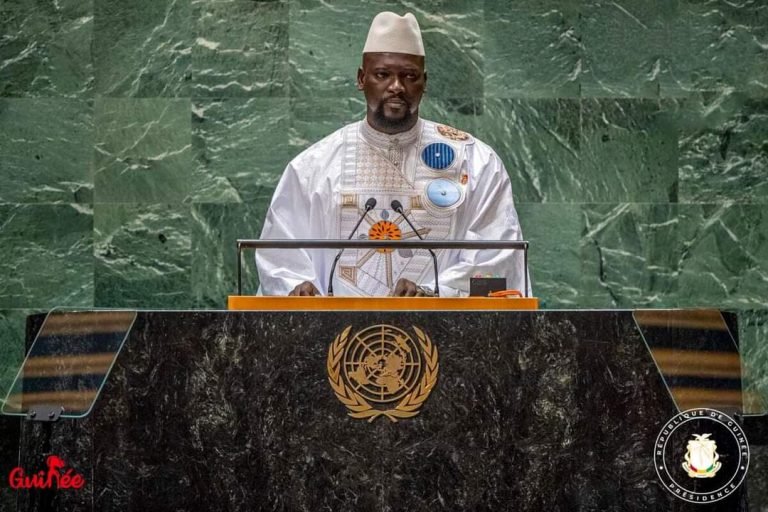 Colonel Doumbouya à tribune de l&rsquo;ONU: « arrêtez de nous traiter comme des enfants »