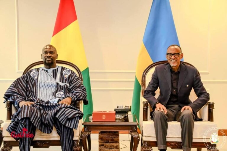 Général Doumbouya à Paul Kagamé : « pour nous Kigali et Conakry c’est la même maison”