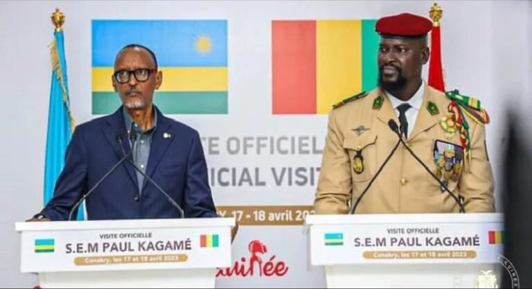 Coopération. Le Général Mamadi Doumbouya annoncé au Rwanda, ce jeudi