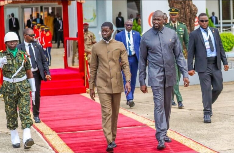 Voici le communiqué final de la visite de Diomaye Faye a quitté Conakry