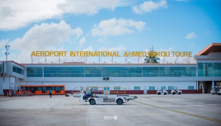 Le volume de passagers de l&rsquo;aéroport Ahmed Sékou Touré connaît une progression de 14% au 1er semestre 2024