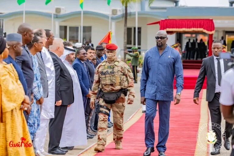 Général Mamadi Doumbouya invité à Paris les 4 et 5 octobre prochain 