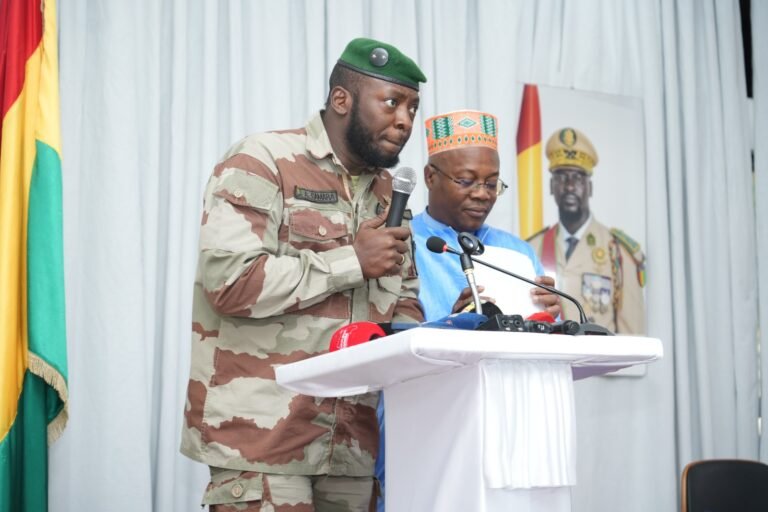 Ousmane Gaoual et Amara Camara lèvent le doute sur la possible candidature de Mamadi Doumbouya 