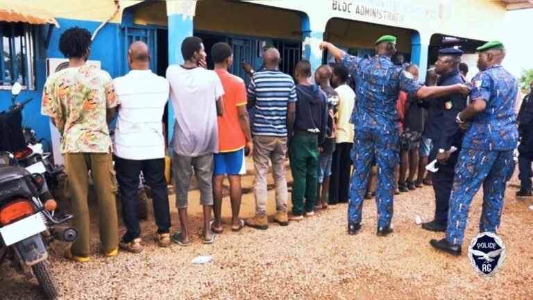 Coup de filet à Conakry : 31 suspects arrêtés après des morts liées au Kush