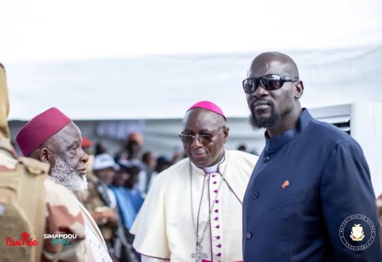 Imam Saliou Camara à Doumbouya : “C’est grâce à toi que ce pays est sur la voie…”