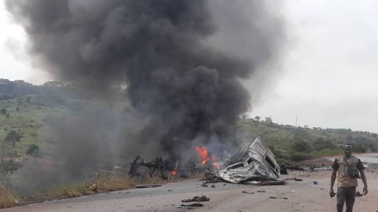 Descente fatale à Sérè (Mamou) : un camion perd ses freins et provoque un drame