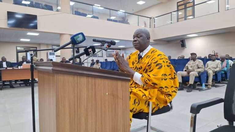 Colonel Bienvenu Lamah à la barre : “j’ai les mains sur le dos juger moi en fonction des faits”