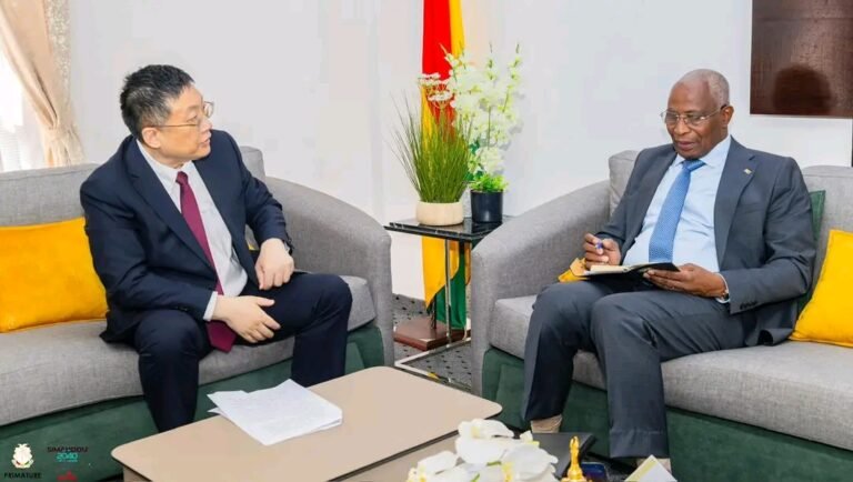 Coopération- l&rsquo;Ambassadeur chinois chez Bah Oury : plusieurs projets annoncés 