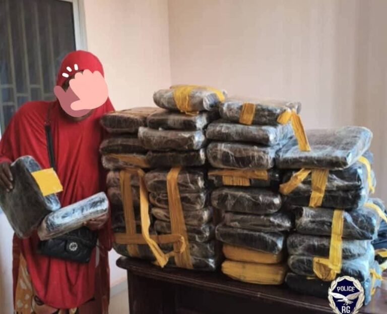 Mandiana : une femme interpellée avec 37 kg de cannabis par la BAC 26