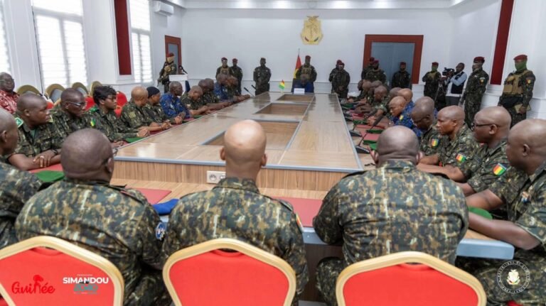 Guinée : des hauts gradés de l’armée nommés par décret au ministère de la Défense