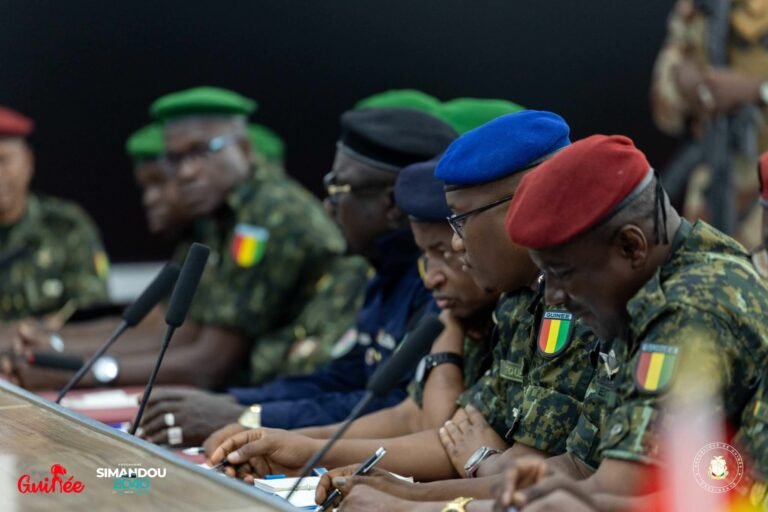 Armée guinéenne : plusieurs officiers promus par décret présidentiel