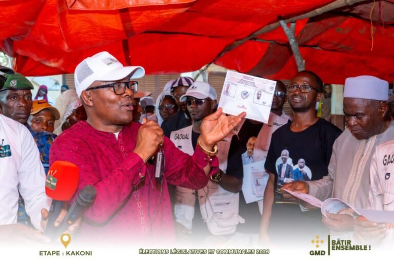 Élections législatives et Communales : La GMD séduit la population de Touba et Kakoni avec Ousmane Gaoual Diallo