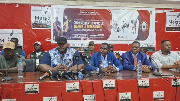 La Guinée s&rsquo;impose comme nouveau carrefour africain du powerlifting