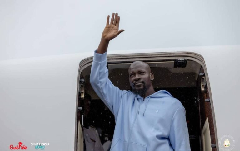 Le président Mamadi Doumbouya attendu à Conakry vendredi