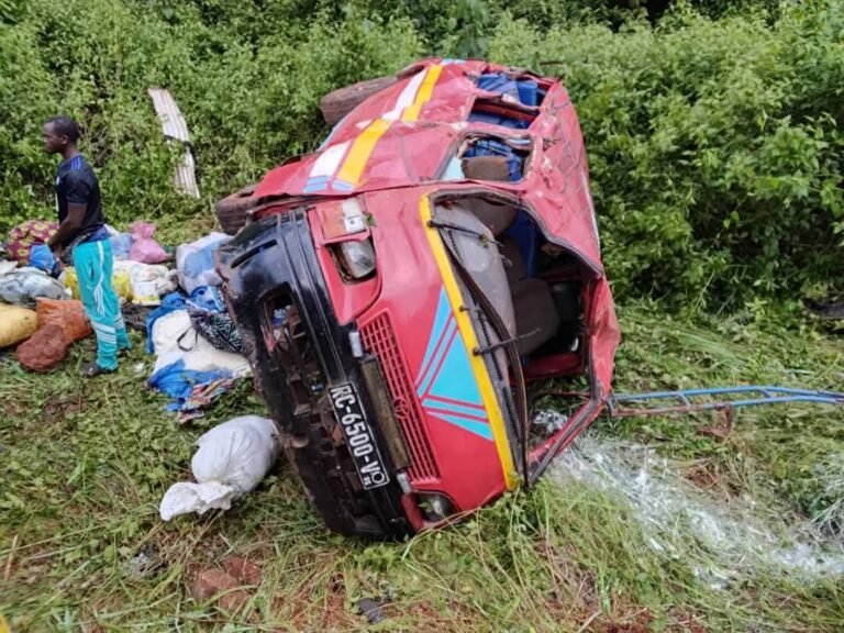 Un grave accident de la circulation fait quatre morts à Kollet, dans la préfecture de Télémélé 