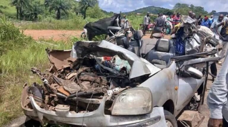Drame sur l’axe Conakry-Kindia : 4 morts et 10 blessés dans une violente collision