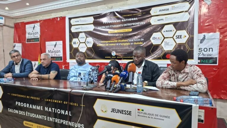 Guinée : le programme SEE6 mise sur 100 entrepreneurs étudiants et 10 000 jeunes à former
