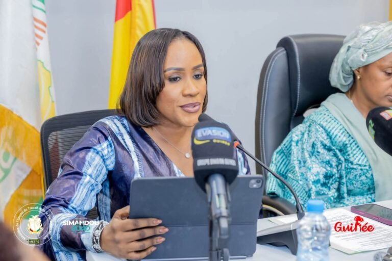 Guinée : Ramatoulaye Camara face au défi de l’emploi et du travail décent